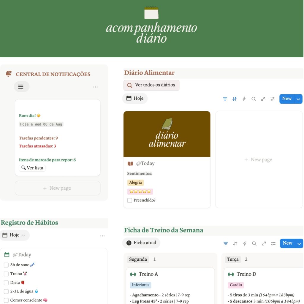 Acompanhamento Diário