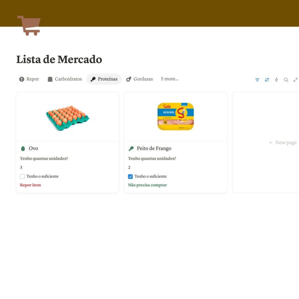 Lista de Mercado